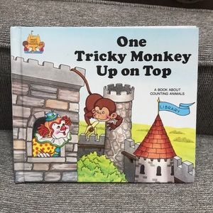 🎉2 for $15 Sale🎉One tricky monkey up on top, hardcover, magic castle readers